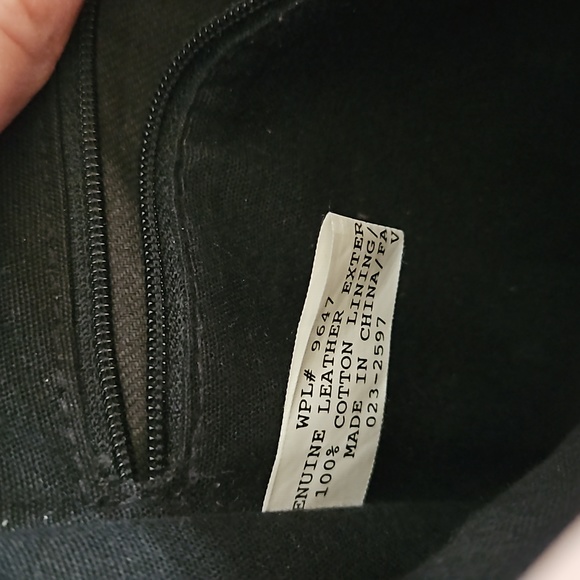 EUVC-Vintage Eddie Bauer Leather Dual Sided Crossbody Organizer Travel Bag Purse - Picture 14 of 16